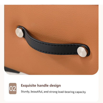 Simple Small Sofa Stool Shoe Changing Stool Durable for Entryway Living Room