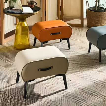 Simple Small Sofa Stool Shoe Changing Stool Durable for Entryway Living Room