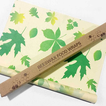 Beeswax Packaging Paper Food Wrap Roll Eco-Friendly Vegetable Preservation Cloth