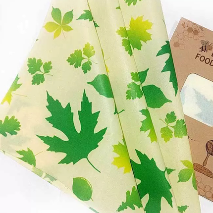 Beeswax Packaging Paper Food Wrap Roll Eco-Friendly Vegetable Preservation Cloth