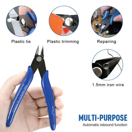 Model 170 Flush Wire Side Shears Cutters Pliers Rba Rda Tool