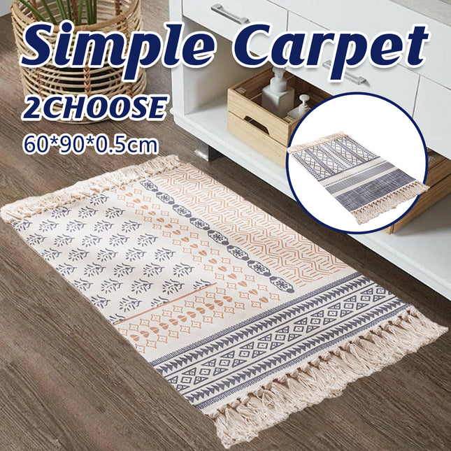 Carpet Simple Floor Mat Living Room Table Bedroom Decorative Soft Indoor Rug