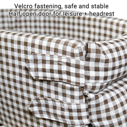 Portable Pet Console Seat for Travel Comfort Small Dog Cat Carrier Bed