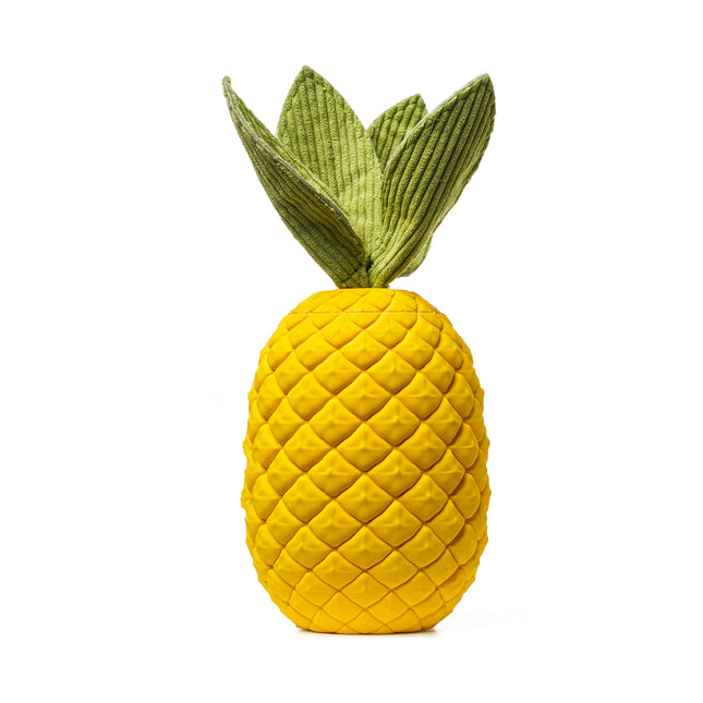 Dog Rubber Pineapple Toy Bite Molar Tooth Interactive Sound Resistant Pet Toy