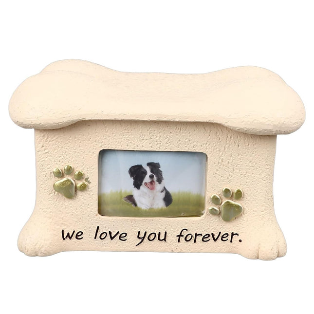 Resin Pet Urn Dog and Cat Commemorative Box Sturdy Pet Memorial Keepsake Box