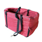 Car Pet Seat Auto Seat Center Console Dog Cat Nest Pad Removable Pet Carrier - Aimall