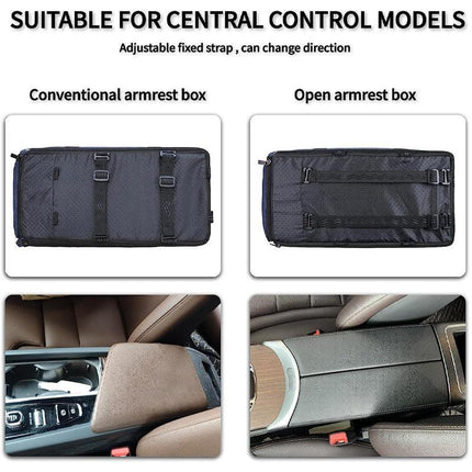Car Pet Seat Auto Seat Center Console Dog Cat Nest Pad Removable Pet Carrier - Aimall