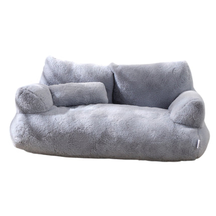 Pet Sofa Bed Cat Dog Den House Soft Sleeping Nest Indoor Kennel Rest Cushion
