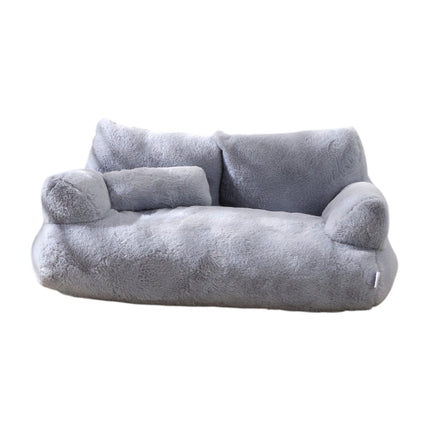 Pet Sofa Bed Cat Dog Den House Soft Sleeping Nest Indoor Kennel Rest Cushion
