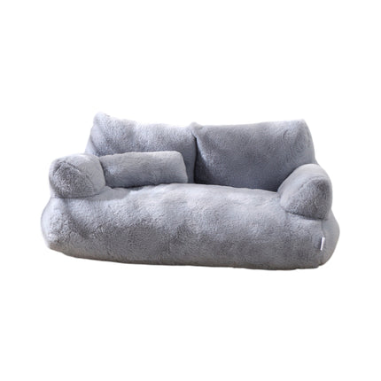 Pet Sofa Bed Cat Dog Den House Soft Sleeping Nest Indoor Kennel Rest Cushion