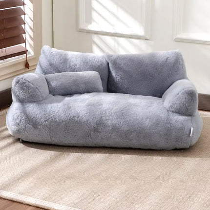 Pet Sofa Bed Cat Dog Den House Soft Sleeping Nest Indoor Kennel Rest Cushion