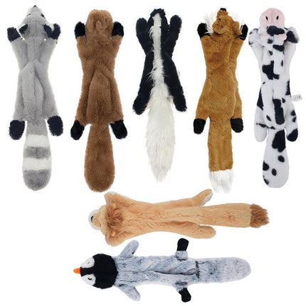Pet Toy Squeaky Animal Soft Plush Dog Chew Sloth Series 45 cm Pet Dental Health - Aimall