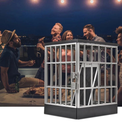 Mobile Phone Jail Lock Up Safe Smartphone Storage Box Prison Cell Locking Cage