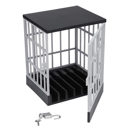 Mobile Phone Jail Lock Up Safe Smartphone Storage Box Prison Cell Locking Cage