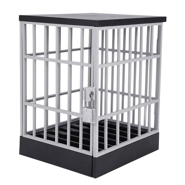 Mobile Phone Jail Lock Up Safe Smartphone Storage Box Prison Cell Locking Cage