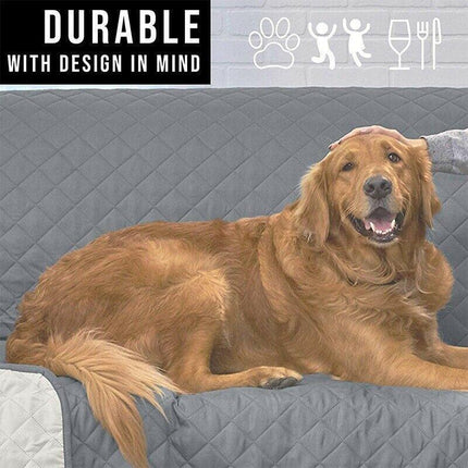 130X195cm Seater Pet Sofa Protector Cover Quilted Couch Covers Lounge Slipcover