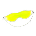 Yellow Relaxing Gel Eye Mask Cold Pack Warm Hot Heat Ice Cool Pad Puffiness Headache - Aimall