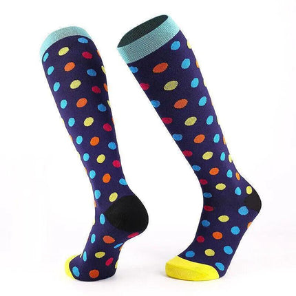 L/XL Compression Socks Women Men Adult Medical Nursing Travel Sport Stocking Running - Aimall