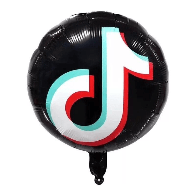 5PCS Tik Tok Helium Foil Balloon Set Party Supplies TIKTOK Birthday Decoration - Aimall