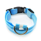 M Size USB Rechargeable LED Dog Collar Nylon Glow Flashing Light Up Safety Pet Collars - Aimall