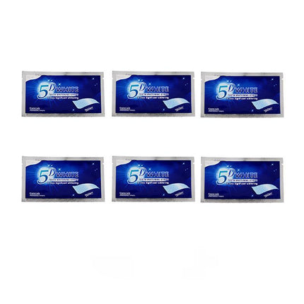 5D Teeth Whitening Strips Pro Safe White Tooth Clean Gel Bleach Dental Strength - Aimall