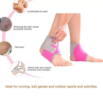 S Size AOLIKES 1Pair Support Pads Guard Kids Children Ankle Brace Wrap Protection - Aimall