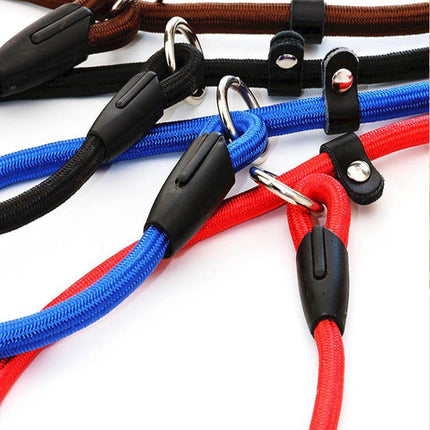 6*140mm Dog Training Correction Leash Lead Cesar Puppy Pets Millan Slip Nylon Rope - Aimall
