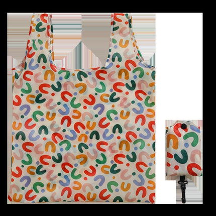 Large Foldable Grocery Bag Reusable Thickened Travel Shopping Tote