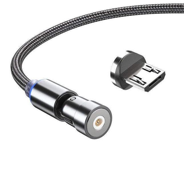 540° Rotate Magnetic Charging Cable For Micro-usb - Aimall