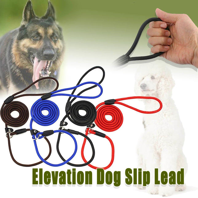 6*140mm Dog Training Correction Leash Lead Cesar Puppy Pets Millan Slip Nylon Rope - Aimall