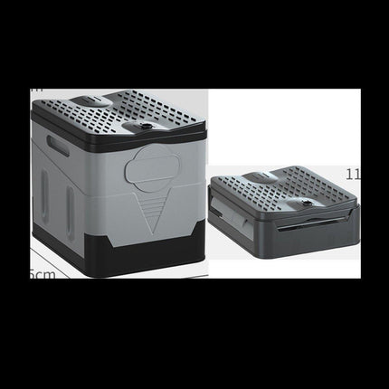 Portable Folding Car Toilet Outdoor Travel Emergency Plastic Lightweight Toilet