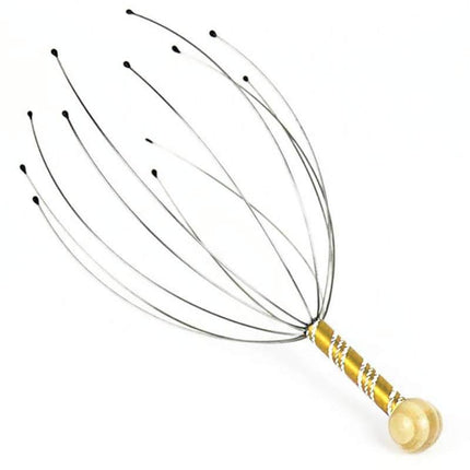 Head Neck Scalp Massager Octopus Design Relaxation Tool