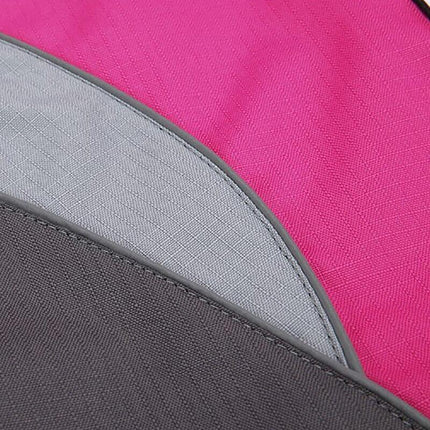 Rose Red Pet Dog Warm Coat Fleece Jacket Reflective Waterproof Winter Clothes Puppy Vest - Aimall
