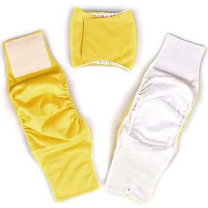 M Male Dog Puppy Nappy Diaper Belly Wrap Band Sanitary Pants Underpants - Aimall