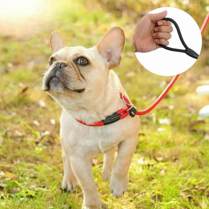 6*140mm Dog Training Correction Leash Lead Cesar Puppy Pets Millan Slip Nylon Rope - Aimall