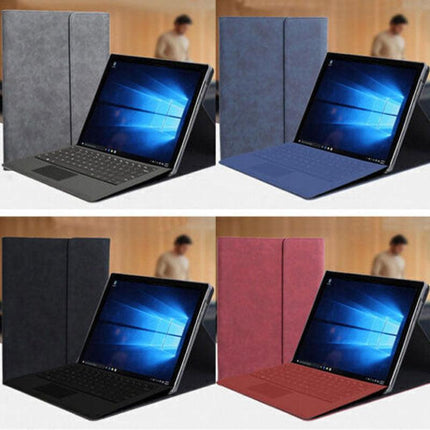 Premium Leather Case Cover Protector for Microsoft Surface Pro X - Aimall