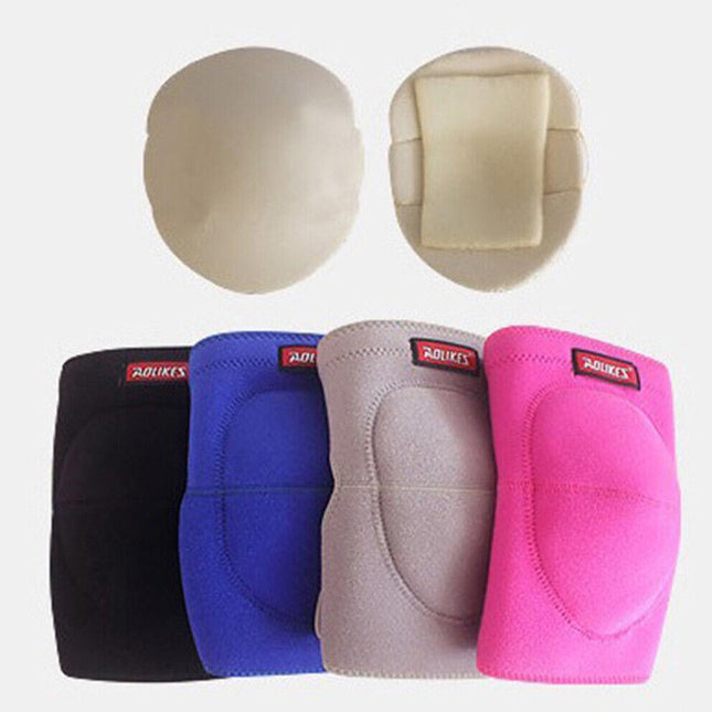 AOLIKES® Knee Pad Crashproof Antislip Brace Leg Sleeve Protector Guard Support M - Aimall