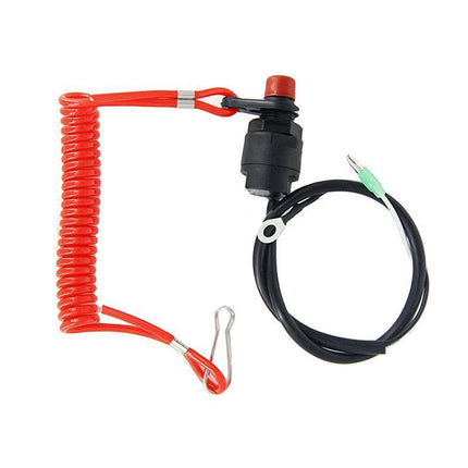 Boat Outboard Engine Motor Kill Stop Switch Safety Tether Lanyard For Yamaha - Aimall