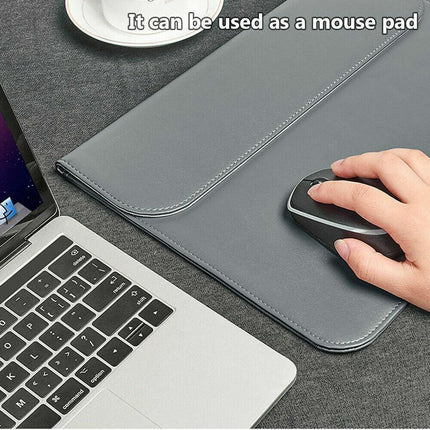 13inch Pouch Laptop Bag Cover PU Leather Sleeve Case MacBook Air Pro Dell - Aimall