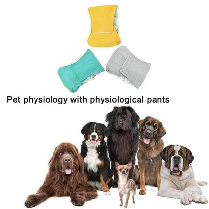 XS Male Dog Puppy Nappy Diaper Belly Wrap Band Sanitary Pants Underpants - Aimall