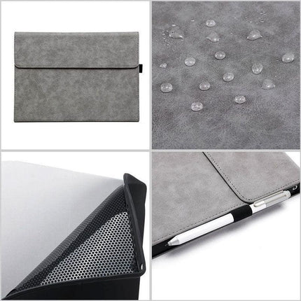 Premium Leather Case Cover Protector for Microsoft Surface Pro X - Aimall