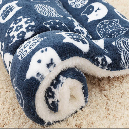 S Size Puppy Dog Cat Cushion Mattress Blanket Bed Soft Warm Pet Pad Winter Kennel House - Aimall