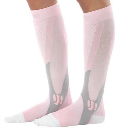 Compression Socks Copper Medical Stockings Travel Running Anti Fatigue Unisex S&M - Aimall