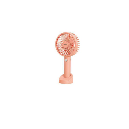 Mini Portable Hand-held Desk Fan Cooling Cooler USB Air Rechargeable 3 Speed - Aimall