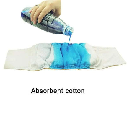 M Male Dog Puppy Nappy Diaper Belly Wrap Band Sanitary Pants Underpants - Aimall