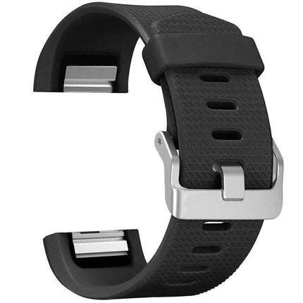 S Size Silicone Watch Wrist Sports Strap For Fitbit Charge Band Wristband Replacement - Aimall