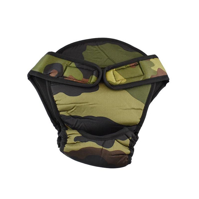 Washable Female Pet Dog Cat Nappy Diaper Physiological Pants Panties Underwear Camouflage - Aimall