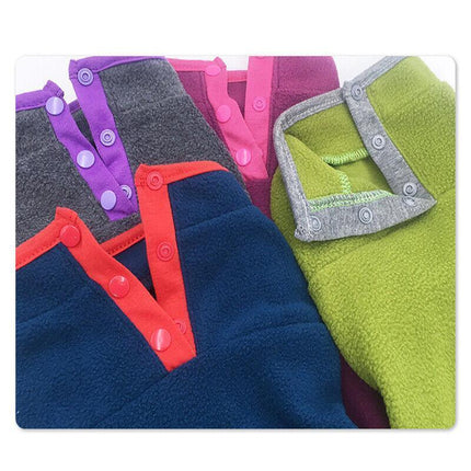 M Pet Dog Puppy Winter Warm Fleece Jumper Vest Coat Jacket Apparel Clothes Outdoor - Aimall