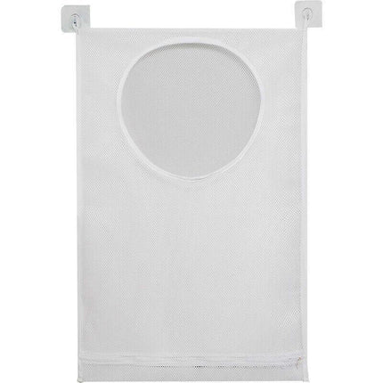 Hanging Laundry Bag Over Door Clothes Washing Storage Basket Foldable Hamper Ordinary - Aimall