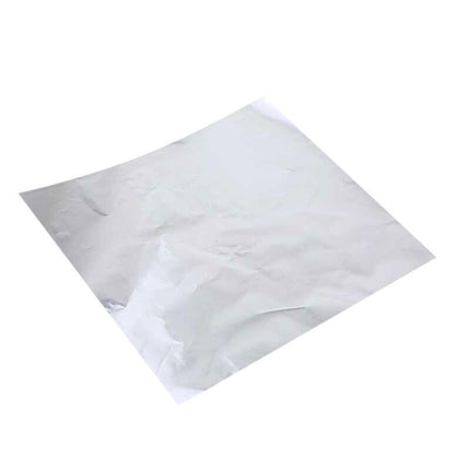 100PCS Tin Foil Aluminium Wrapping Square Chocolate Wrappers 10CM - Aimall